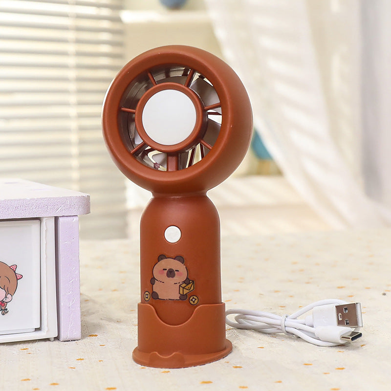 Portable USB Mini Fan with Playful Design Bowlift
