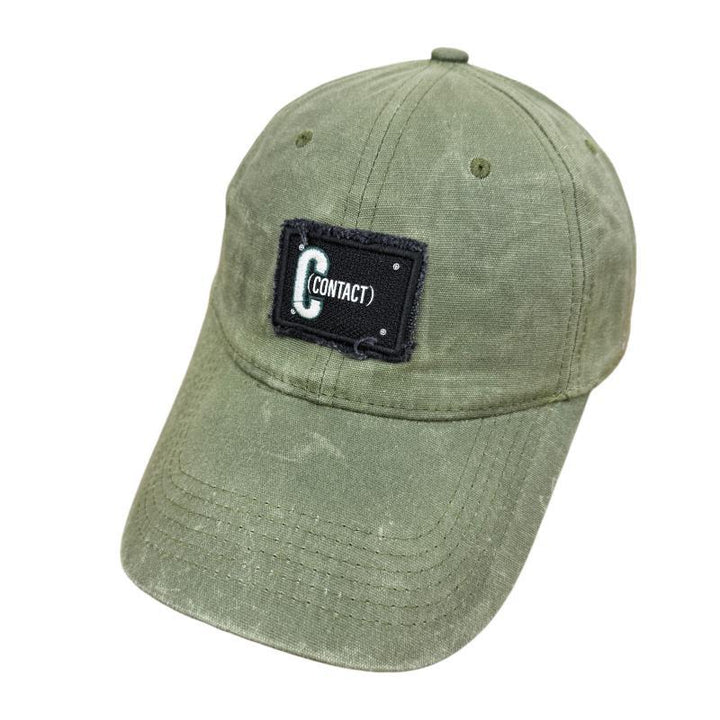 Men's Vintage-Inspired Distressed Cap Bowlift