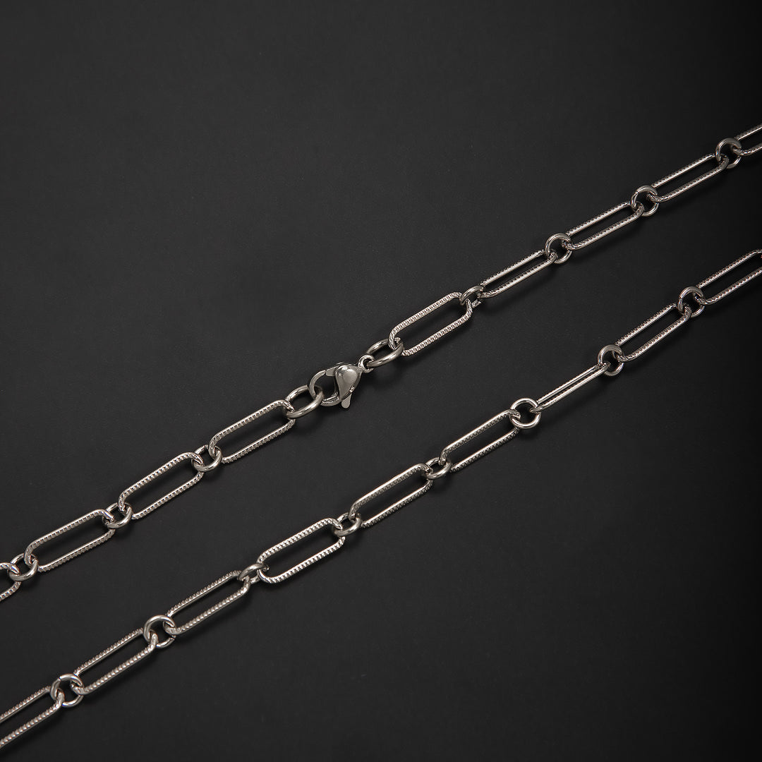 Elegant Open Link Chain Necklace Bowlift