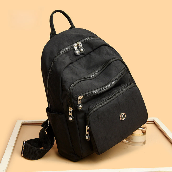 Multi-Compartment Casual Backpack Bowlift