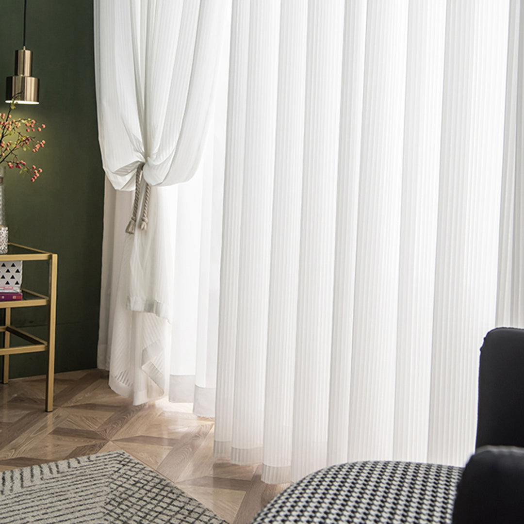 Elegant Sheer Window Curtain