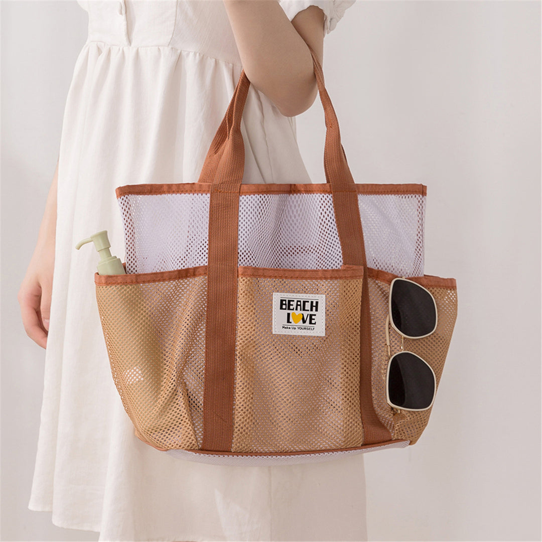 Lightweight Mesh Beach Tote Bowlift