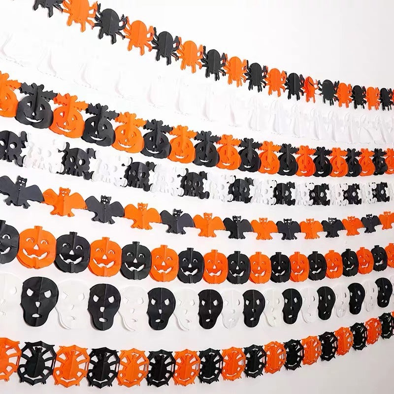 Decorative Halloween Bat Garland Bowlift