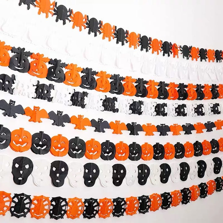 Decorative Halloween Bat Garland Bowlift