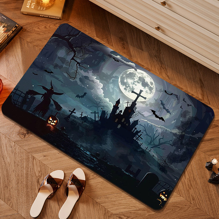 Halloween-Themed Indoor Area Mat Bowlift