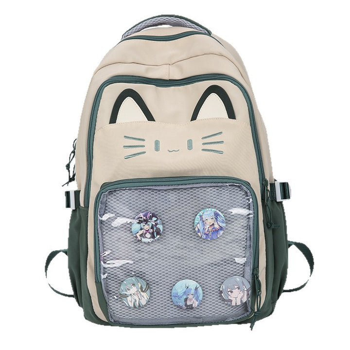 Cat-Ear Design Backpack Bowlift