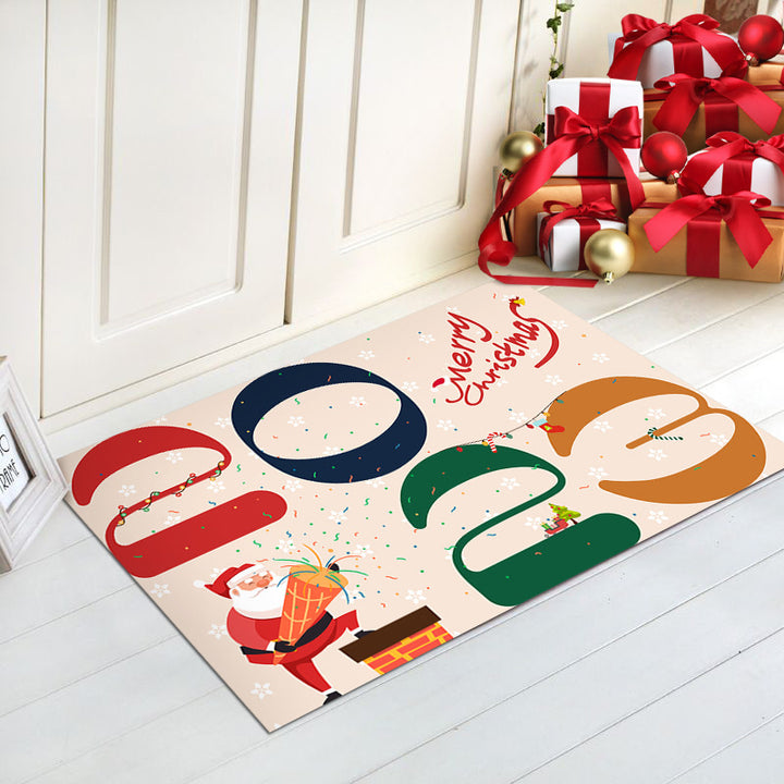 Festive Holiday Entrance Mat Bowlift
