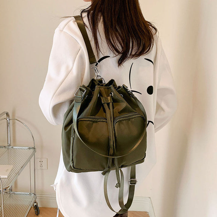 Multi-Functional Drawstring Backpack Bowlift