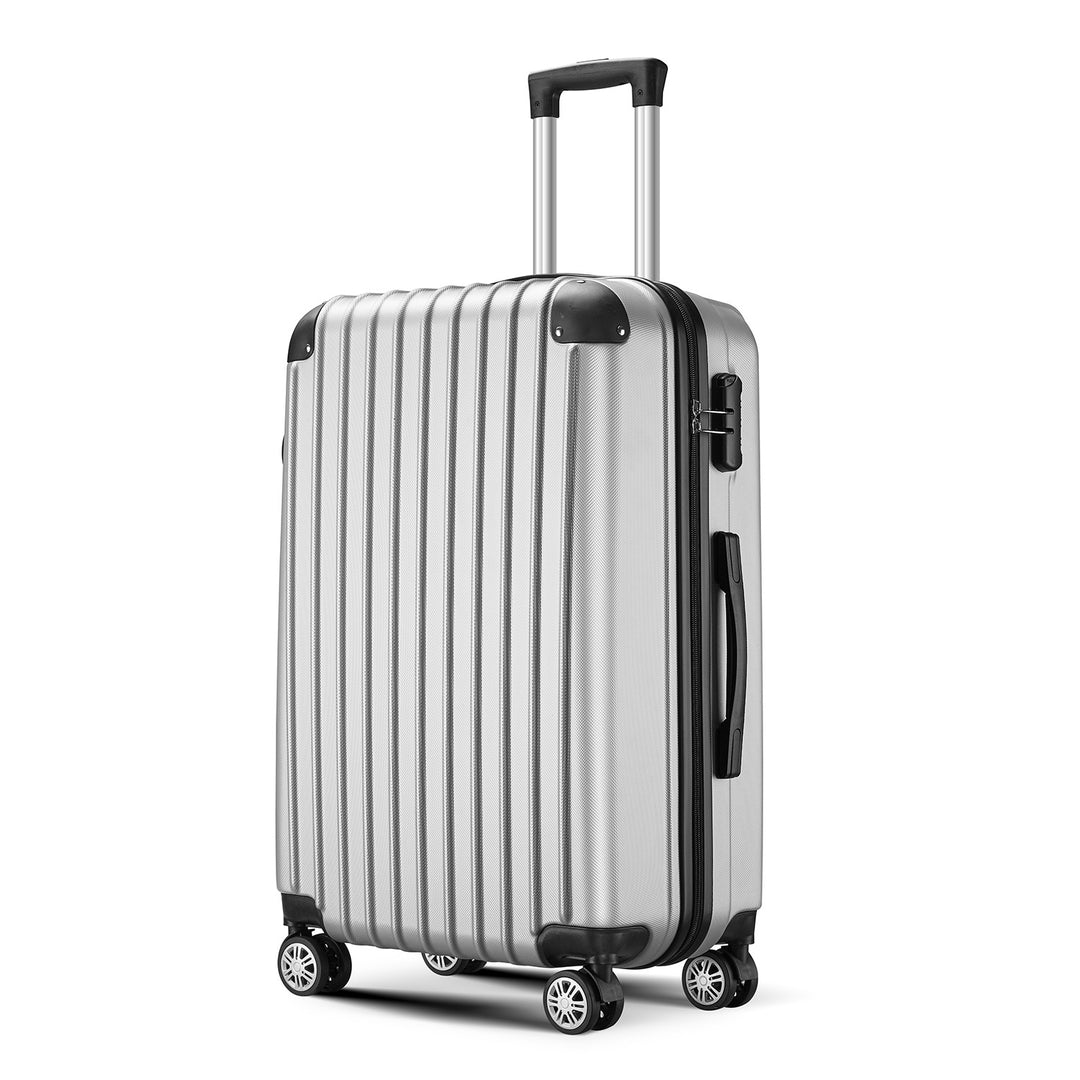 Unisex Durable Hard Shell Rolling Suitcase Bowlift