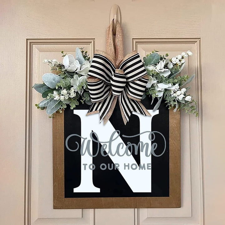 Customizable Welcome Door Sign