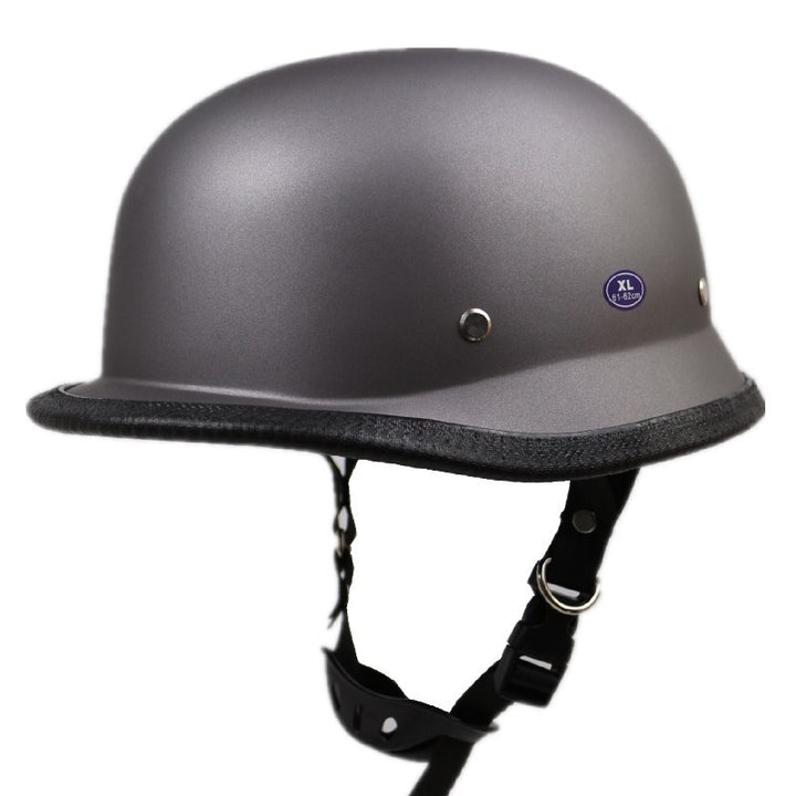 Classic Cruiser Style Motorcycle Helmet Bowlift