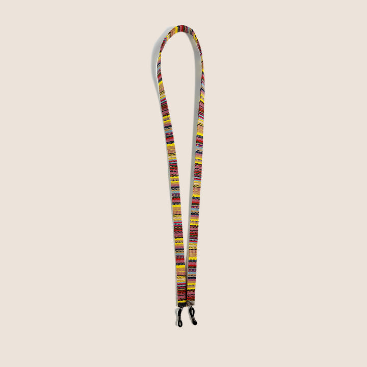 Artistic Patterned Eyewear Retainer Bowlift