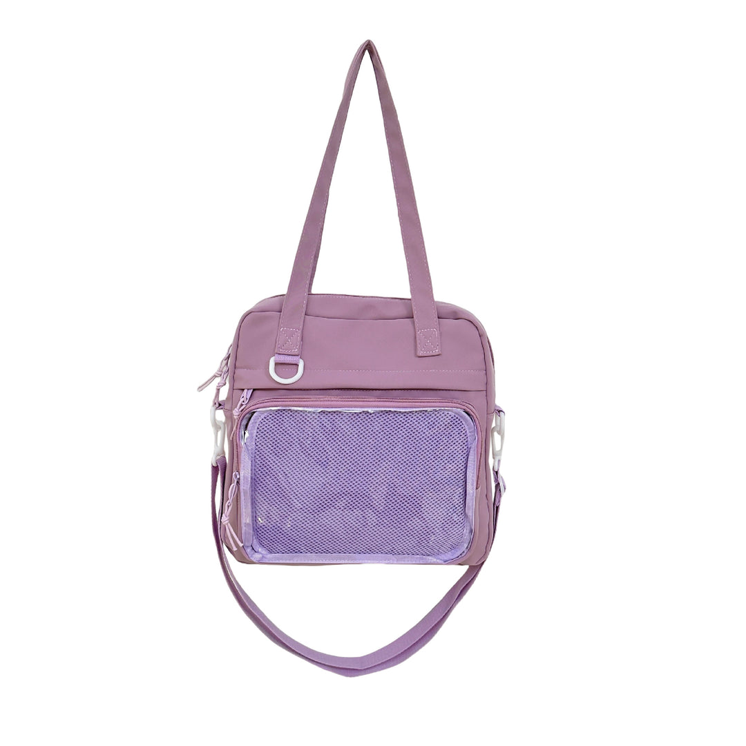 Practical Tote Bag with Transparent Viewing Window Bowlift