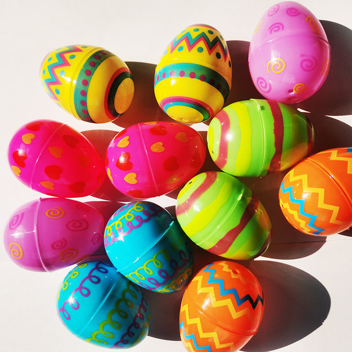 Colorful Decorative Plastic Easter Egg Set Bowlift