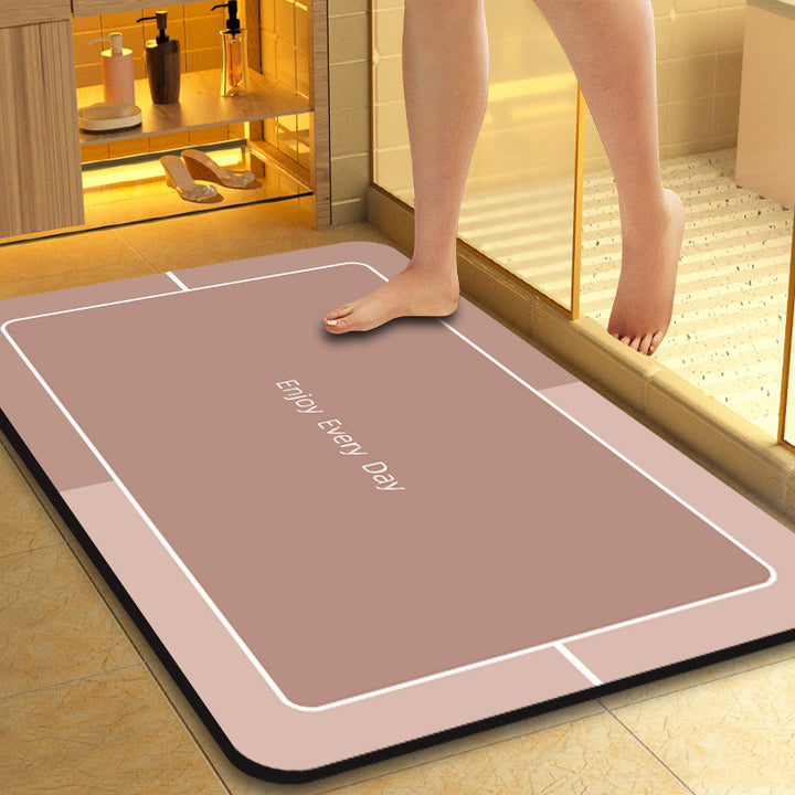 Soft Absorbent Bathroom Comfort Mat Bowlift