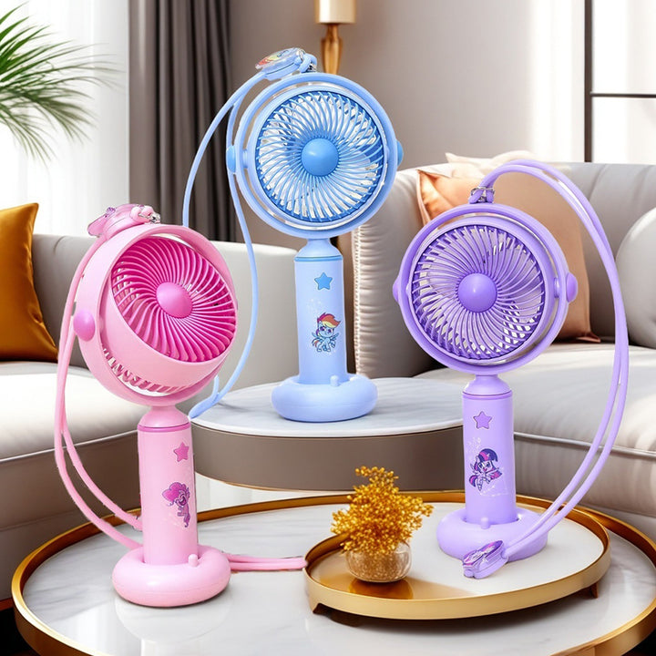 Women's Portable Handheld Fan with Flexible Gooseneck Bowlift