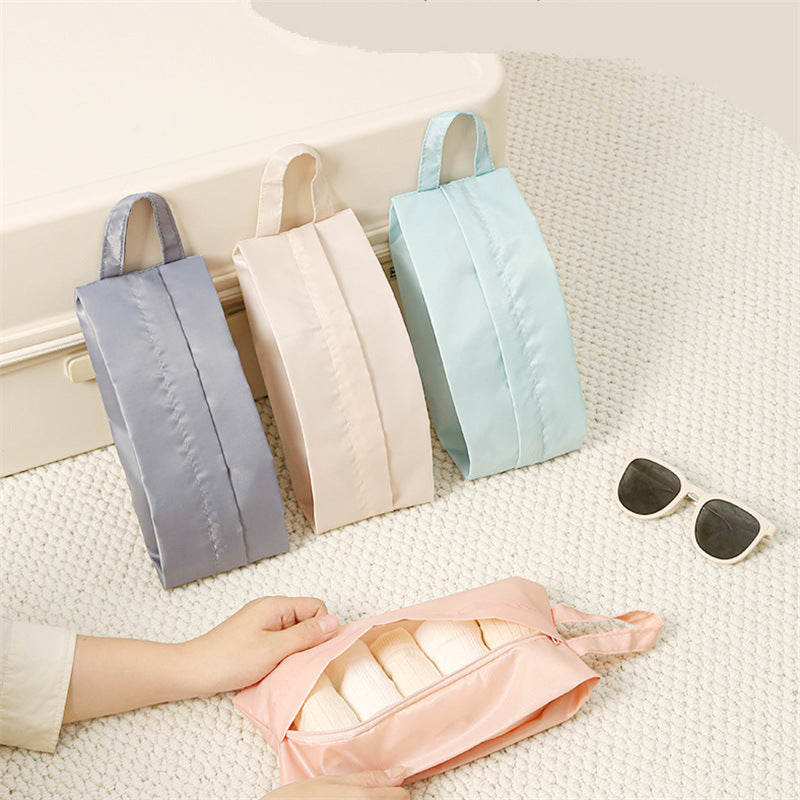 Multi-Compartment Travel Cosmetic Bag Bowlift