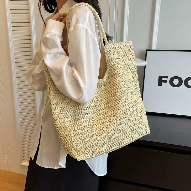 Handmade Macrame Beach Bag Bowlift