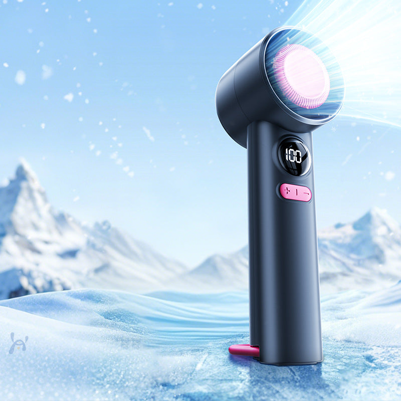 Portable Rechargeable Mist Cooling Fan Bowlift