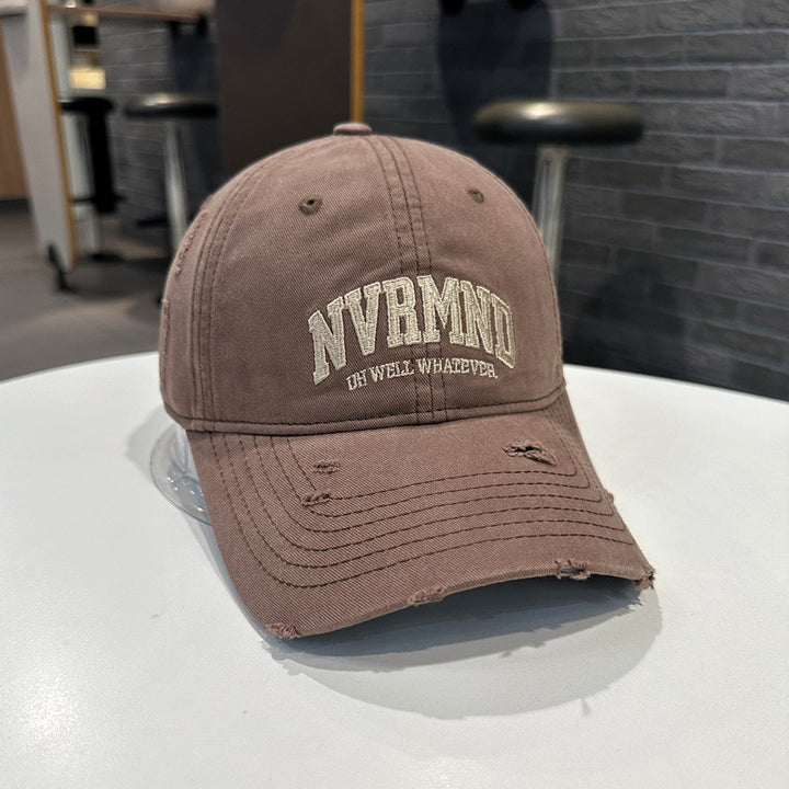 Men's Distressed Graphic Baseball Cap Bowlift