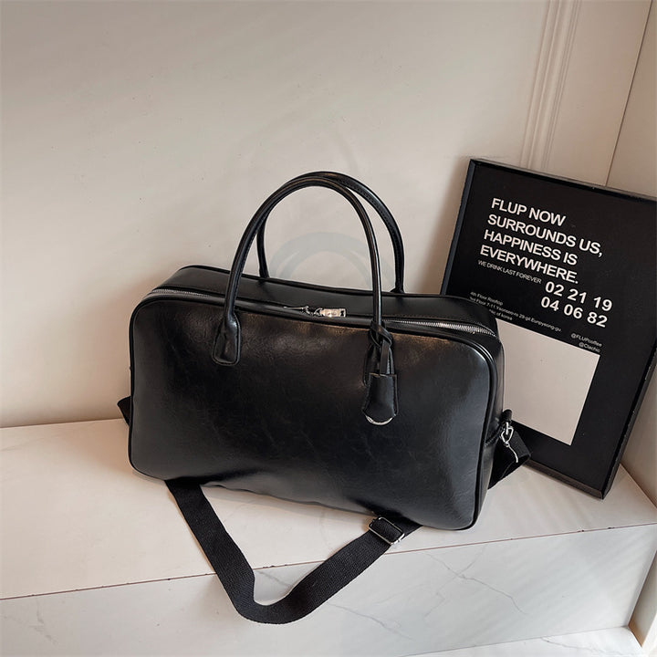 Executive Leather Travel Duffel