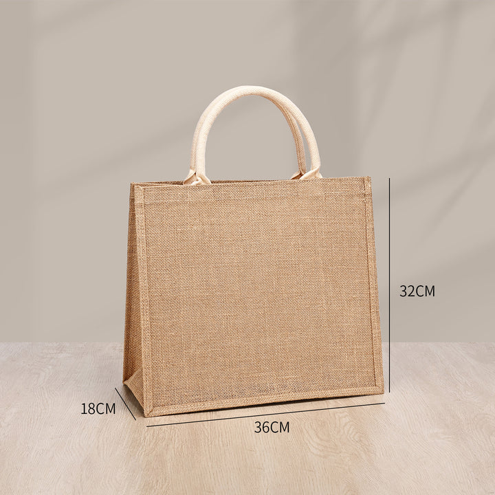 Eco-Friendly Jute Tote Bag Bowlift