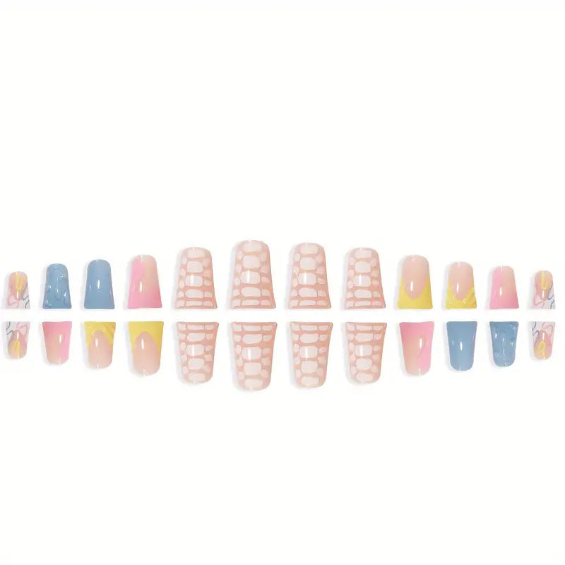 Artistic Gel Nail Art Extensions Bowlift