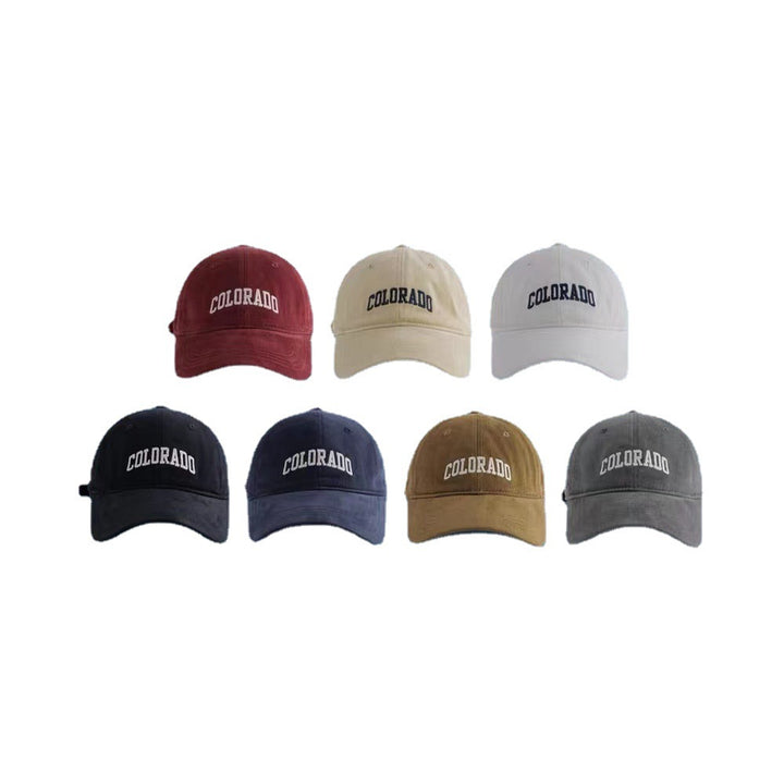 Men's Cotton Twill Baseball Cap Bowlift