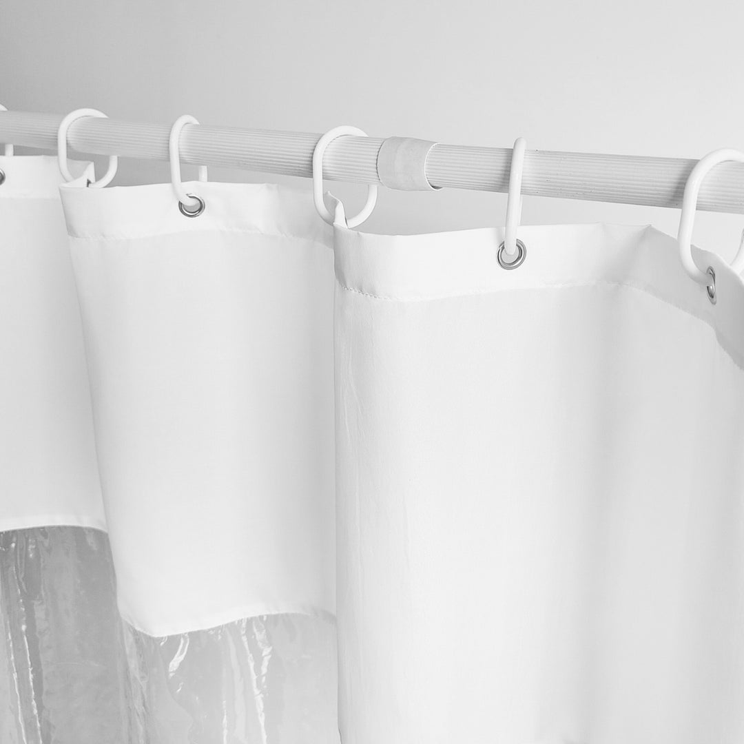 Luxury Waterproof Shower Curtain Bowlift