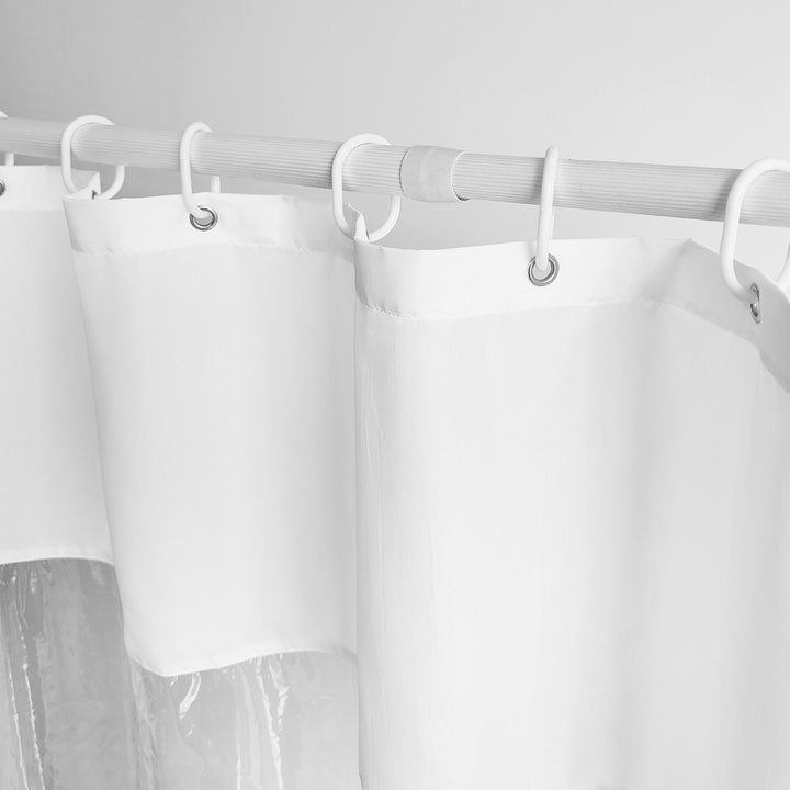 Luxury Waterproof Shower Curtain Bowlift