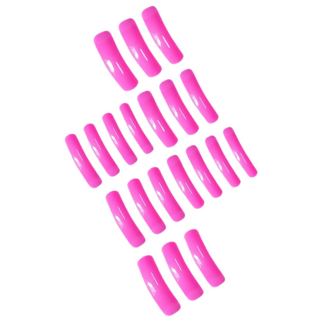 Stylish Sculpted Long Press-On Nails Bowlift