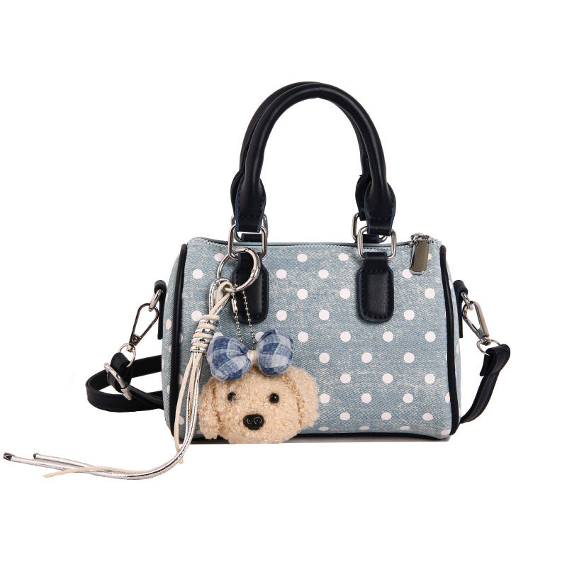 Playful Polka Dot Mini Handbag Bowlift
