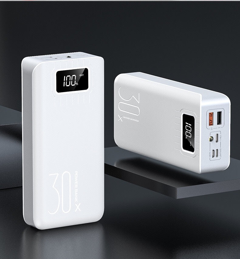 High-performance power bank with intelligent LCD display and two USB ports Bowlift