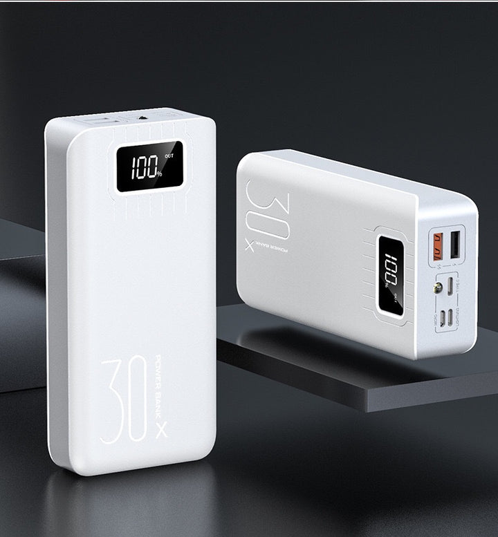 High-performance power bank with intelligent LCD display Bowlift