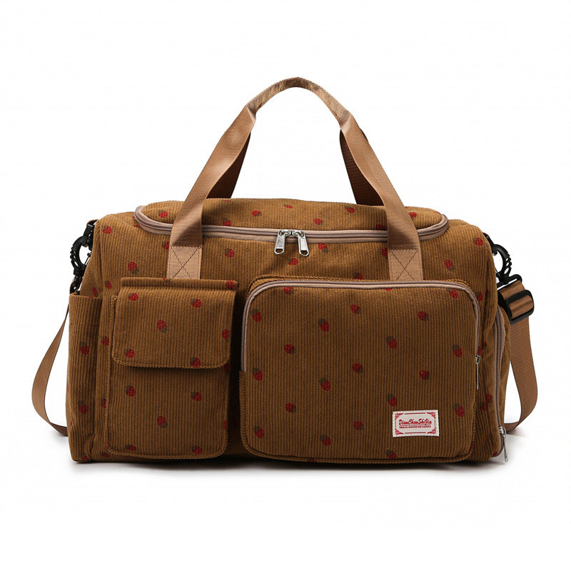 Sporty Travel Bag With Multifunctional Pockets Bowlift