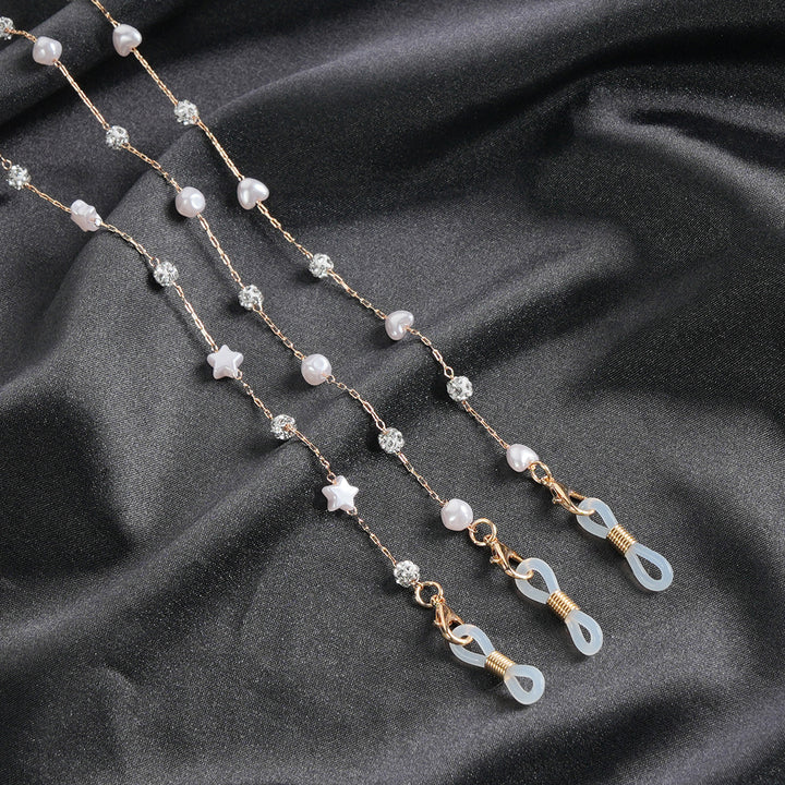 Elegantly Beaded Eyewear Chain Bowlift