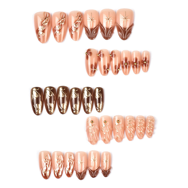 Artistic Accent Press-On Nail Set Bowlift
