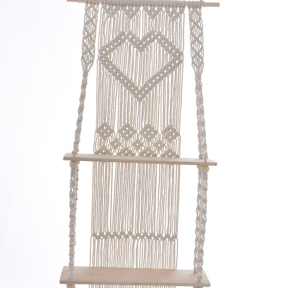 Macrame Plant Shelf Bowlift