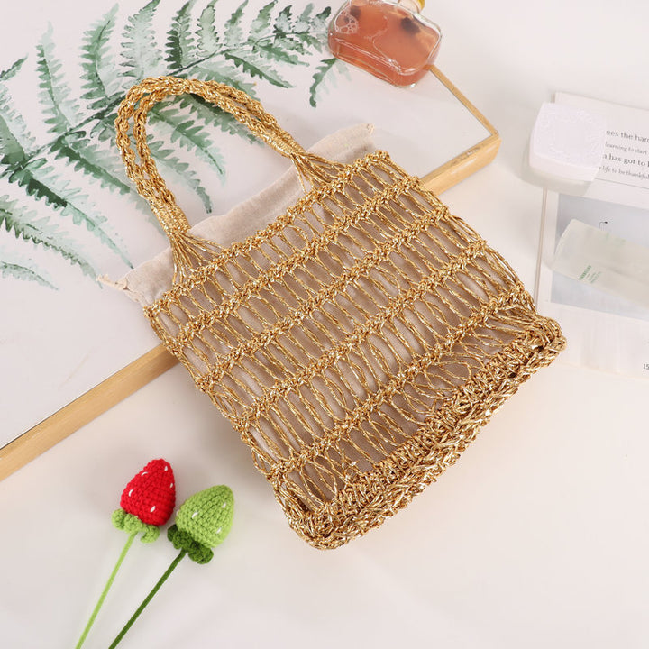 Handwoven net shopper bag Bowlift