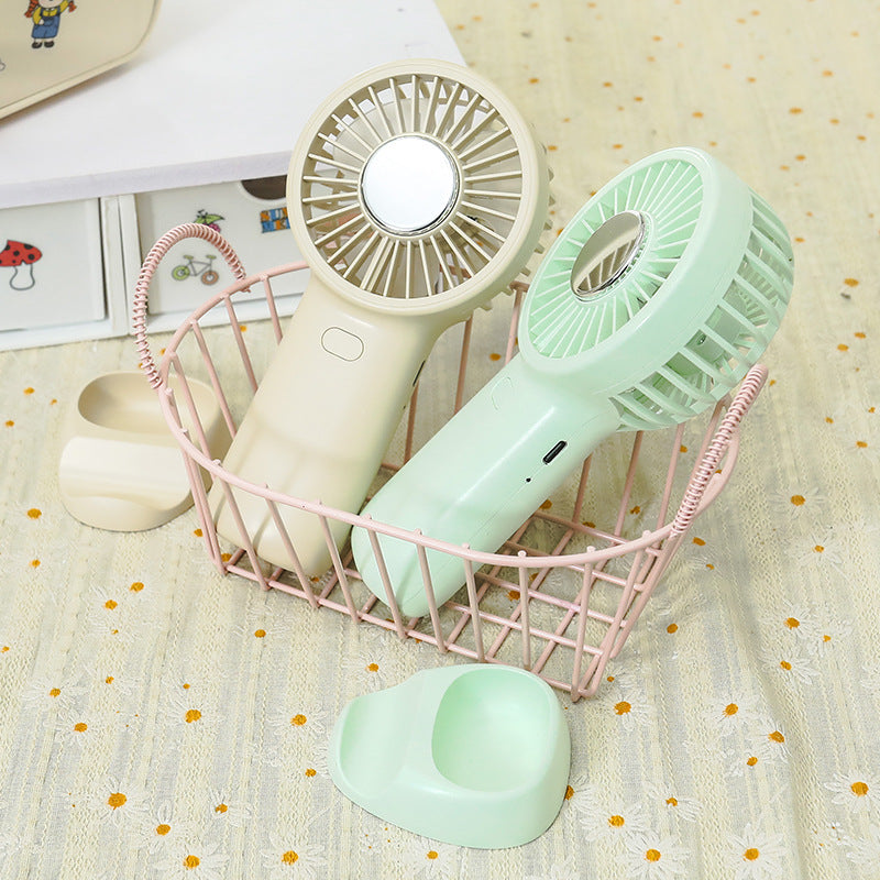 Portable handheld fan with multiple speed modes Bowlift