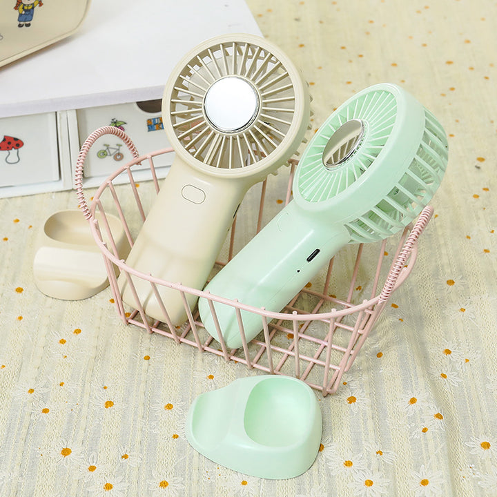 Portable handheld fan with multiple speed modes Bowlift