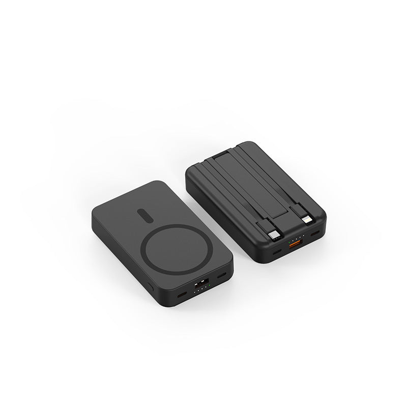 Compact power bank with modular fast charging function Bowlift