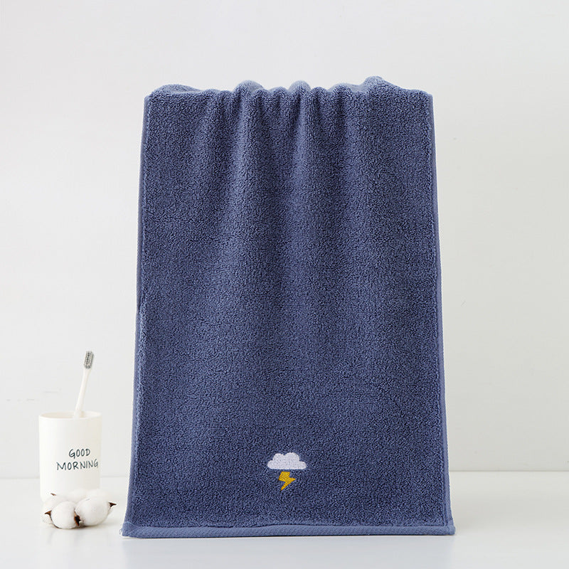Luxury terry bath towel with elegant texture Bowlift
