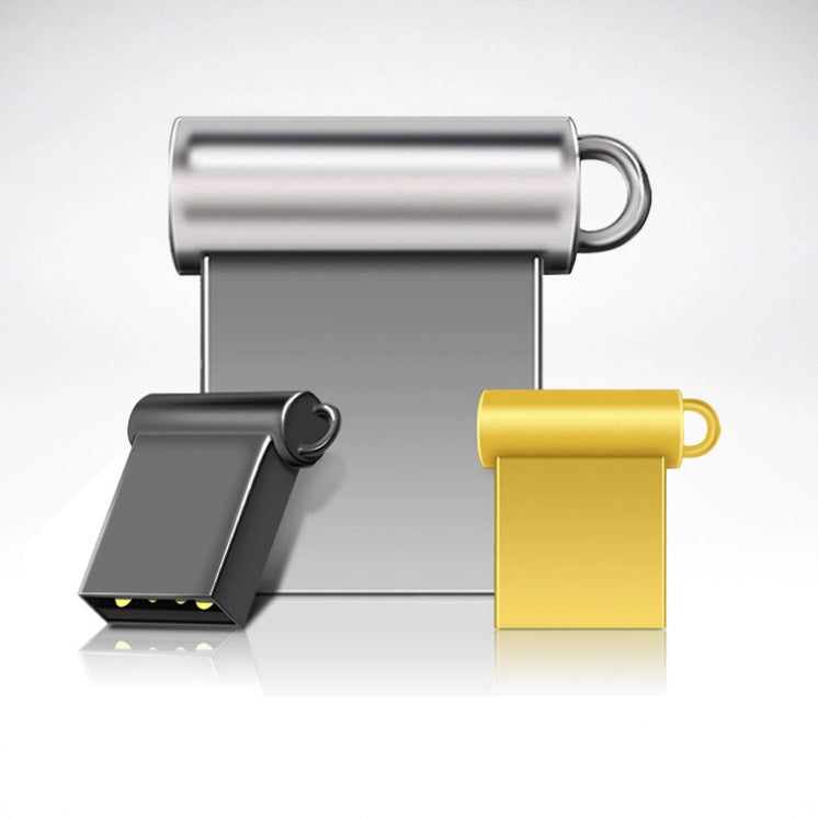 Compact USB Flash Drive with Keychain Bowlift
