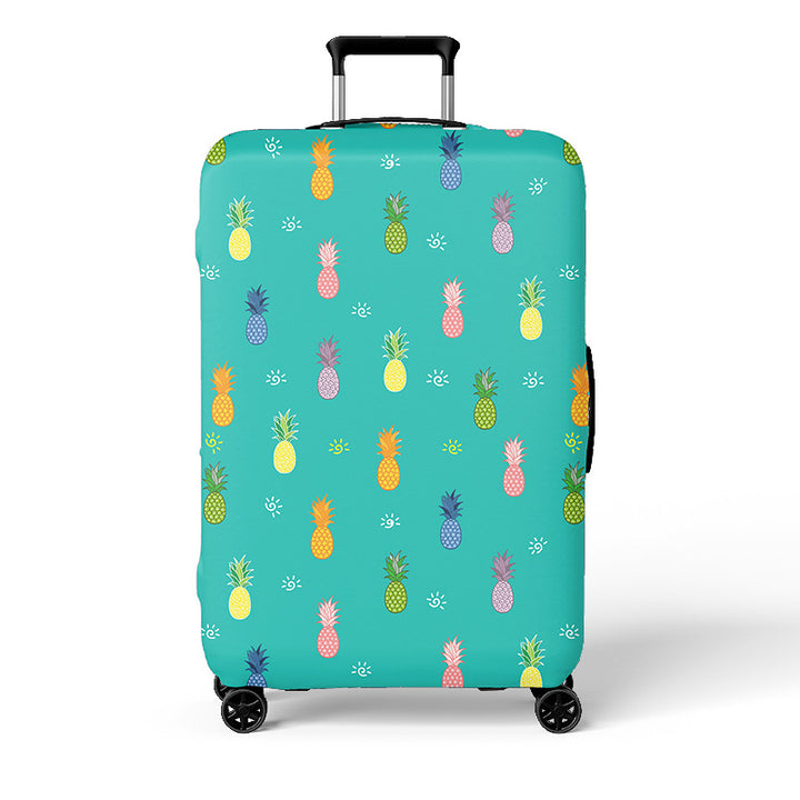 Unisex Suitcase Cover with Colorful City Design Bowlift