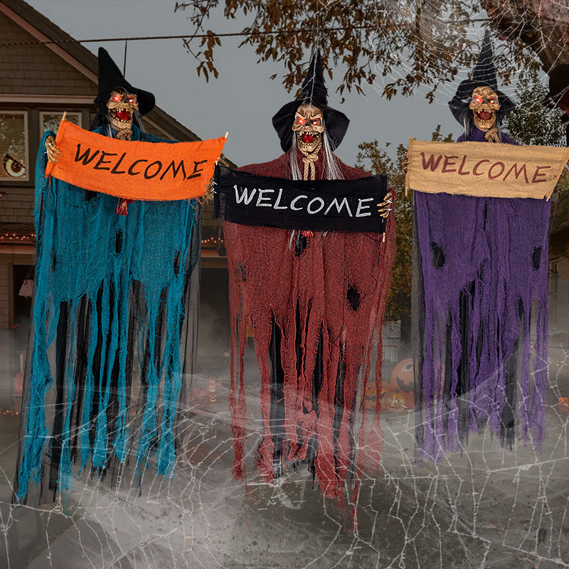 Haunted Witch Decoration Bowlift