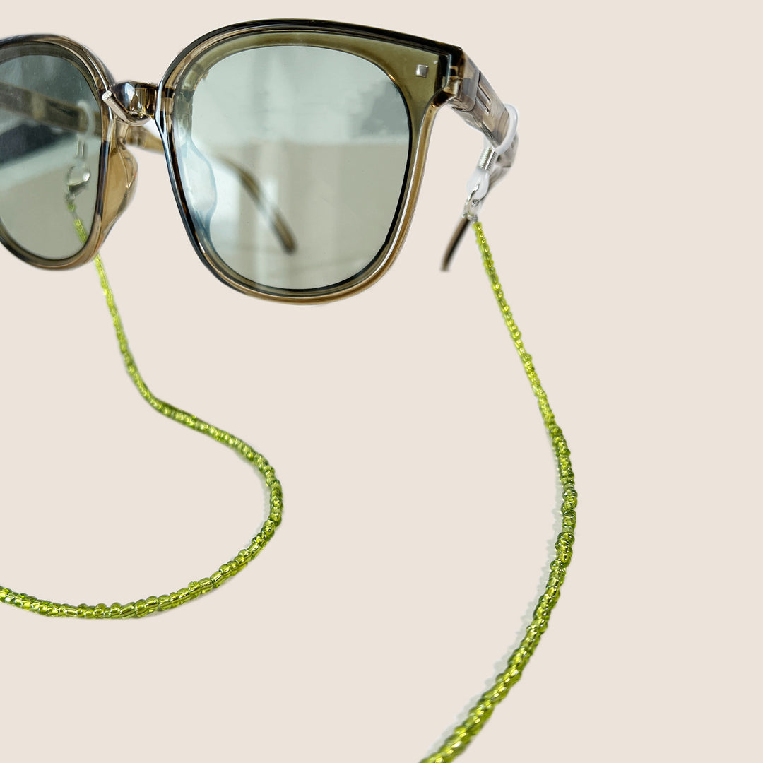 Elegant Beaded Eyewear Retention Necklace Bowlift