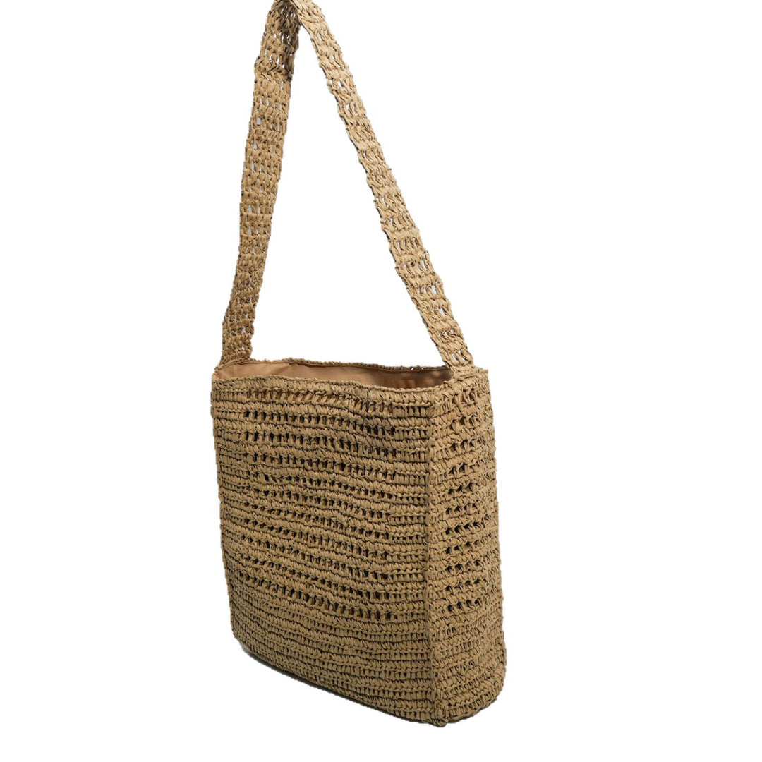 Handbag Made of Natural Weave Bowlift