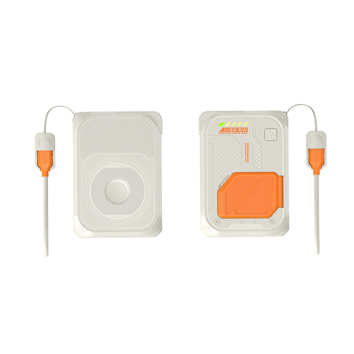 Portable power bank with integrated fast charging function and water protection Bowlift