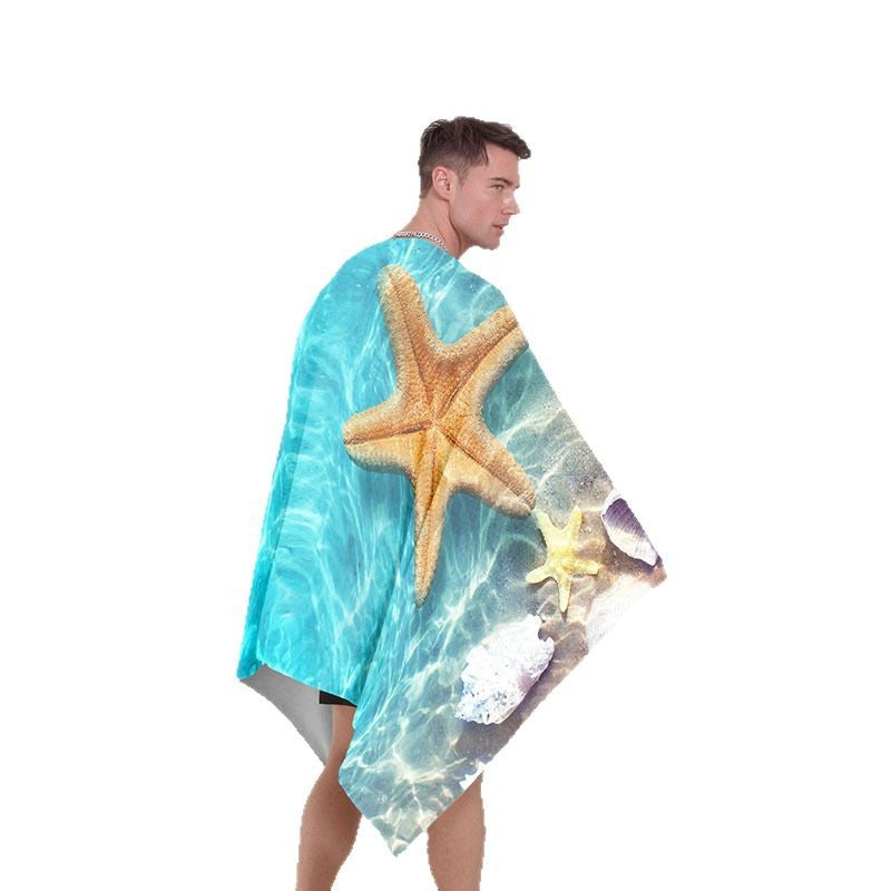 Beach towel with creative turtle design Bowlift